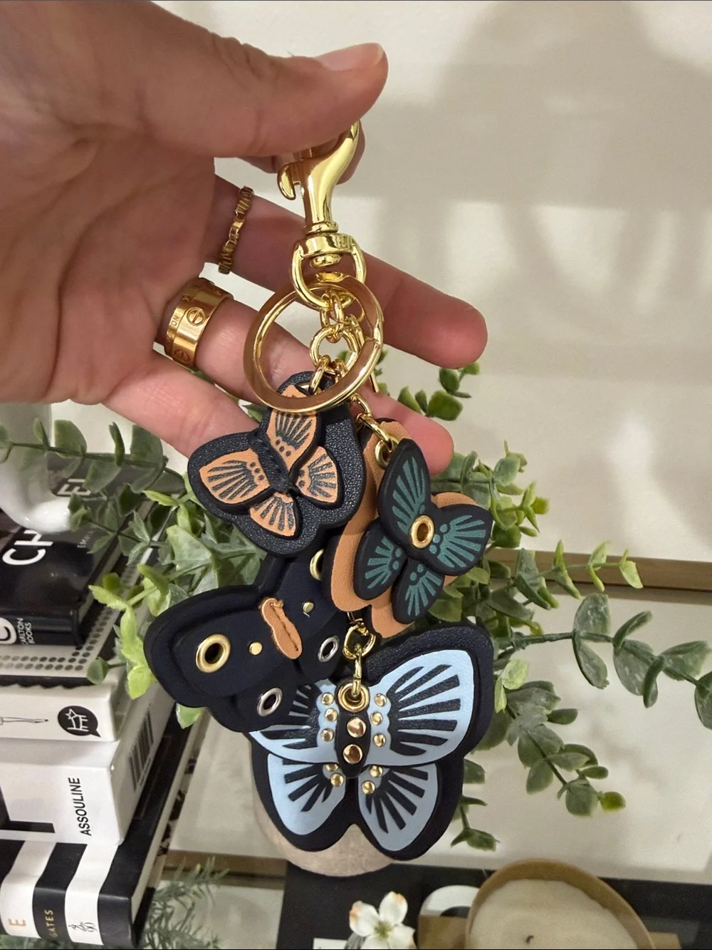 Butterfly Cluster Bag / Keychain Charm